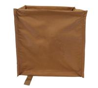Fuerdich Combo de contenedor de Basura y Reciclaje para Viajes, contenedor de Basura al Aire Libre, Capacidad de 33 l, Tela Oxford, Cesta de Almacenamiento Plegable, Cocina para Acampar, (Kaki)