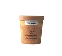 Fürree Dog Ice Cream Mix - Sabor Mantequilla de Cacahuete | Premio congelado Saludable para Perros, sin azúcar ni Gluten