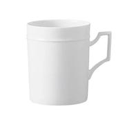 Fürstenberg Herzog Ferdinand Taza con Asa Blanca de Porcelana 0,30 L