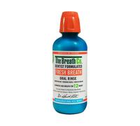 The Breath Co. Enjuague Bucal Fresh Breath Oxigenante - Ayuda contra la Halitosis - Sin Alcohol - Sabor Menta Fuerte - 1 Unidad