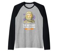 Fuerte Mujer Independiente El Cielo ya no es el límite Camiseta Manga Raglan