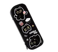 Fuerte planificador de bolígrafos con cremallera, plan inmunológico de agua de 2 niveles para una gestión eficiente del material escolar, planificador de bolígrafos de gran capacidad