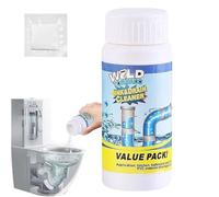 Fuerte Polvo De Dragado Tuberías For Cocina Y Baño, Descomposición Universal Rápida Manchas Aceite Cabello(1)