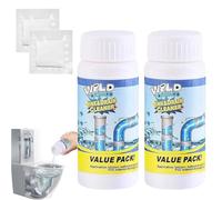 Fuerte Polvo De Dragado Tuberías For Cocina Y Baño, Descomposición Universal Rápida Manchas Aceite Cabello(2)