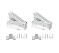 Fuerte resorte 2pc Touch Catch Pestillo para puertas de armario y ático mecanismo fácil de usar