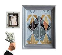 fuerte secreta para dinero, marco de fotos camuflado, de almacenamiento camuflada para dinero en efectivo, memoria USB, llaveros, cadenas para dormitorio, salón, estudio, propietarios de