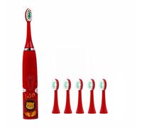 Fuerte Temporizador Cepillo de dientes eléctrico de lavado creativo para niños cepillo de dientes de dibujos animados de pelo de portátil Neceser Cepillo Dientes Junior