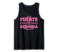 Fuerte Y Hermosa | Gym Time Motivation Fitness Inspirational Camiseta sin Mangas