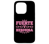 Fuerte Y Hermosa | Gym Time Motivation Fitness Inspirational Carcasa para iPhone 15 Pro