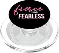 Fuerte y Valiente: Oferta Motivacional para Mujeres Fuertes PopSockets PopGrip para MagSafe