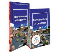 Fuerteventura et Lanzarote (guide et carte laminée): Avec 1 carte laminée (Guide Poche et Carte Laminée)