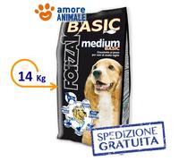 Fuerza 10 Basic Medio - Kg.14 - Croquetas Un Pescado para Perros De Corte Media