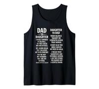 Fuerza atada por el amor donde los padres forjan y rugen las hijas. Camiseta sin Mangas