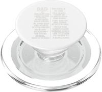 Fuerza atada por el amor donde los padres forjan y rugen las hijas. PopSockets PopGrip para MagSafe