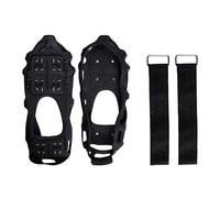 Fuerza de tracción de la bota de estrella: 26-32,5 centímetros, veinticuatro dientes, empuñaduras de acero resistentes | Jogging Running Trekking Superficie congelada Ayuda de estabilidad confiable