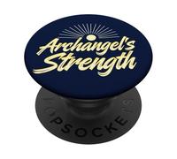 Fuerza del Arcángel PopSockets PopGrip Adhesivo