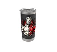 Fuerza dentro del músculo Anatomía Fitness Diseño gráfico Vaso térmico de acero inoxidable de doble pared