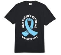 Fuerza en Lugar de Pelo: Mensaje de Confianza en uno Mismo Comfort Colors Adult Heavyweight T-Shirt