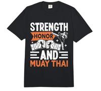 Fuerza Honor y Muay Thai Comfort Colors Adult Heavyweight T-Shirt