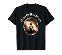 Fuerza Interior Meditación Cósmica Enfoque Espiritual Camiseta