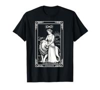 Fuerza Mayor Arcanos Tarot Cartas Leo Zodiaco Oculto Astrología Camiseta