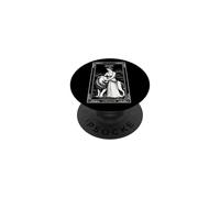 Fuerza Mayor Arcanos Tarot Cartas Leo Zodiaco Oculto Astrología PopSockets PopGrip Adhesivo
