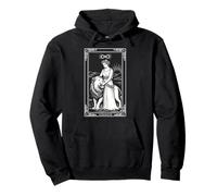 Fuerza Mayor Arcanos Tarot Cartas Leo Zodiaco Oculto Astrología Sudadera con Capucha