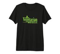 Fuerza Vegetariana a Base de Plantas musculares Camiseta Premium