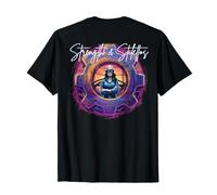 Fuerza y tacones de aguja Camiseta