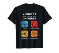 Fuerzas del Universo Ciencias Física Formación de Profesores Camiseta