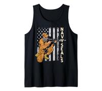 Fuerzas Tácticas de Élite Tributo Patriótico Camiseta sin Mangas