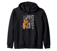 Fuerzas Tácticas de Élite Tributo Patriótico Sudadera con Capucha