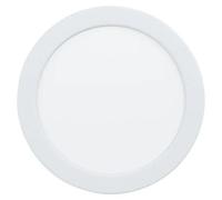 Fueva 6 Downlight empotrable LED redondo (10 W, Ø x Al: 16,6 x 3,1 cm, Blanco, 2.700 K - 6.500 K, IP44)