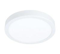 Fueva 6 Downlight empotrable LED redondo (11,5 W, Ø x Al: 21 x 2 cm, Blanco, Blanco cálido)