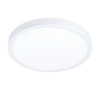 Fueva 6 Downlight empotrable LED redondo (14,2 W, Ø x Al: 28 x 2 cm, Blanco, Blanco cálido)