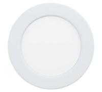 Fueva 6 Downlight empotrable LED redondo (6 W, Ø x Al: 11,7 x 3,1 cm, Blanco, 2.700 K - 6.500 K, IP20)