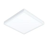 Fueva 6 Foco downlight de superficie LED (13 W, L x An x Al: 29 x 29 x 2 cm, Blanco, Blanco frío)