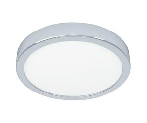 Fueva 6 Plafón LED (11,5 W, Cromo, Blanco cálido)