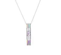 fufupaw Cadena con silbato, collar de alivio del estrés, collar contra la ansiedad, alivio inmediato de ansiedad y pánico, ayuda para ataques de pánico, alivio del estrés, M, sintético, No.