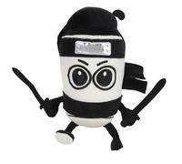 fufupaw Cappuccino Assassino, Brainrot Peluche, Trallalero Trallala, Juguetes Decorativos para Niños y Adultos, Tralalero Tralala, Figura Italiana Rojo Cerebro para Decoración y Colección del Hogar