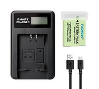 FUGASUN 1 Piezas 1250mAh NB-13L NB13L Batería con Cargador de batería para Canon G5X / G5X Mark II / G7X / G7X Mark II / G7 X Mark III G9X SX620 HS SX720 HS Camera (1 pcs Battery with Charger)