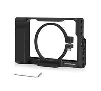 FUGASUN RX100M3/RX100M4/RX100M5 Jaula para cámara, DSC-RX100 III(M3) IV(M4) V(M5) Jaula para Sony DSC-RX100 III(M3) IV(M4) V(M5) Estuche para cámara Plataforma