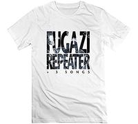 Fugazi Album Repeater 3 Songs Ep Cover - Camiseta para hombre, color blanco, blanco, XL