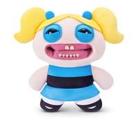 Fuggler Chicas Super Poderosas Peluche 9" (Bubbles) de ZURU - Monstruo Feo y Divertido con Dientes Humanos. Peluche Coleccionable para niños, Adolescentes, Adultos y Fans de Dibujos