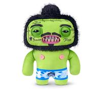 Fuggler Fugg Stars Peluche 9" (Rhymer McSlimer) de ZURU - Monstruo Feo y Divertido con Dientes Humanos. Peluche Coleccionable para niños, Adolescentes, Adultos y Fans de Peluches