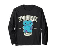 Fuggler Gaptooth McGoo Laboratorio Inadaptado Deportes Universitarios Manga Larga