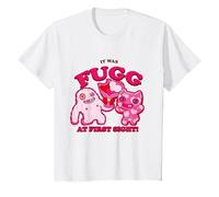 Fuggler Love It Was Fugg At First Sight Día de San Valentín Niños Camiseta