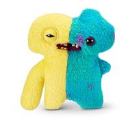 Fuggler Misfit Monsters de 23 cm Serie 1 de ZURU, Juguete de Peluche Funny Ugly Monster (Squidgetooth McGoo - Amarillo y Multi)