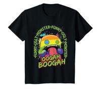Fuggler Oogah Boogah Rainbow Laboratory Misfits Niños Camiseta