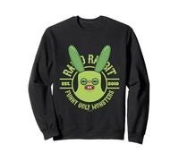 Fuggler Rabid Rabbit Green Originals, Divertido Monstruo Feo Sudadera
